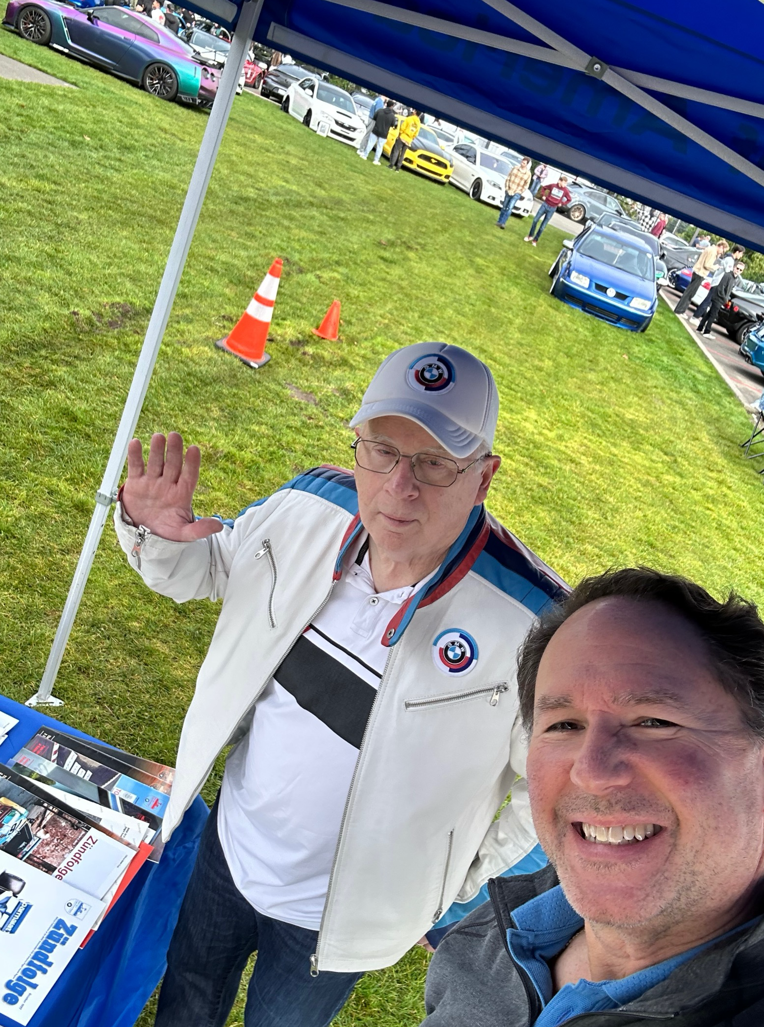 Volunteers supporting BMW CCA events